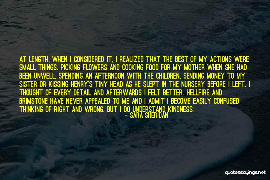 Best Food For Thought Quotes By Sara Sheridan Best Food For Thought Quotes By Sara Sheridan