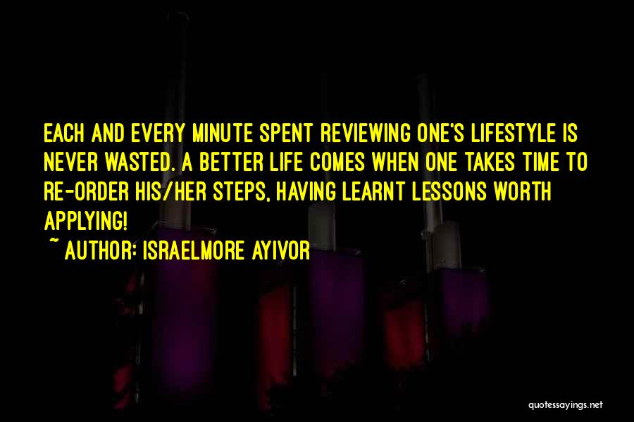 Best Food Review Quotes By Israelmore Ayivor