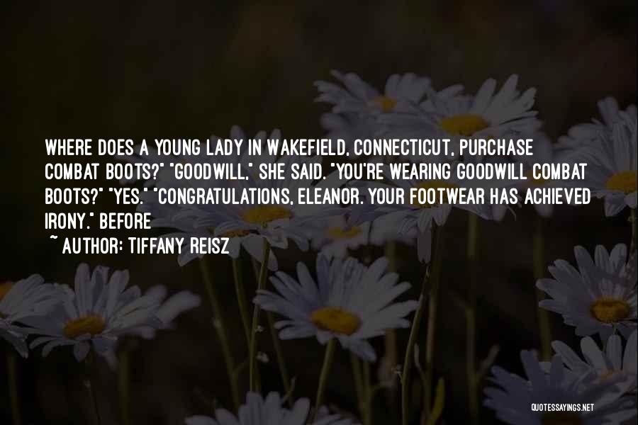 Best Footwear Quotes By Tiffany Reisz