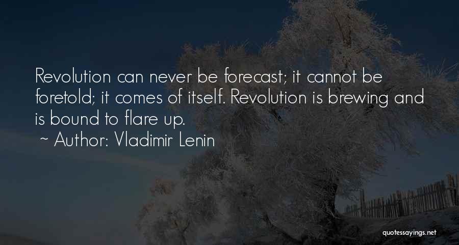 Best Forecast Quotes By Vladimir Lenin