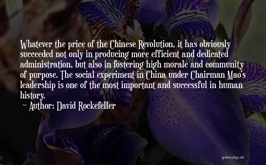 Best Fostering Quotes By David Rockefeller