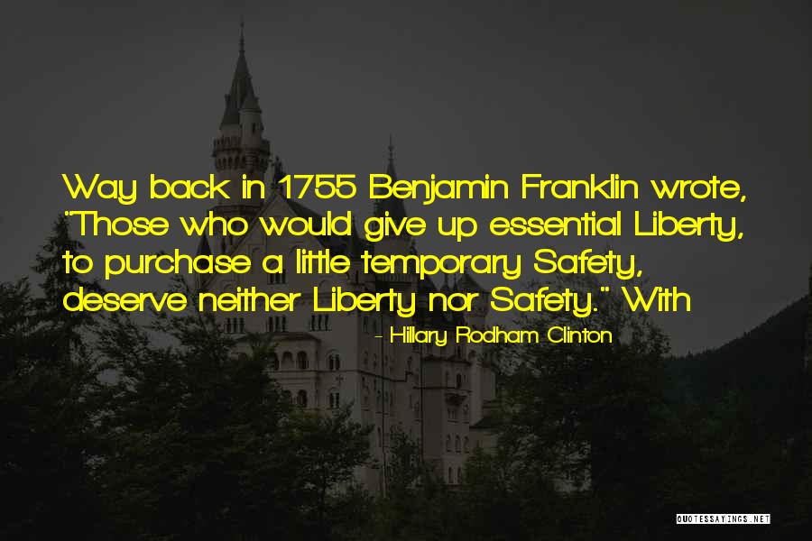 Best Franklin Clinton Quotes By Hillary Rodham Clinton Best Franklin Clinton Quotes By Hillary Rodham Clinton