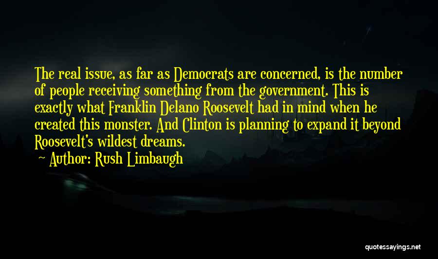 Best Franklin Clinton Quotes By Rush Limbaugh