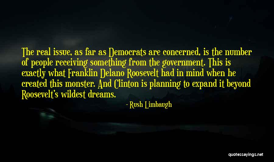 Best Franklin Clinton Quotes By Rush Limbaugh