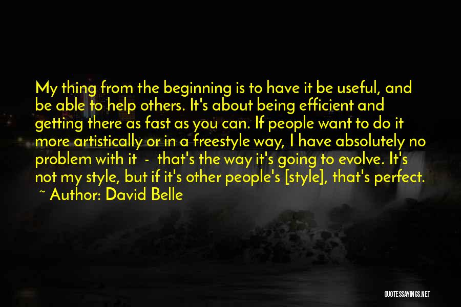 Best Freestyle Quotes By David Belle