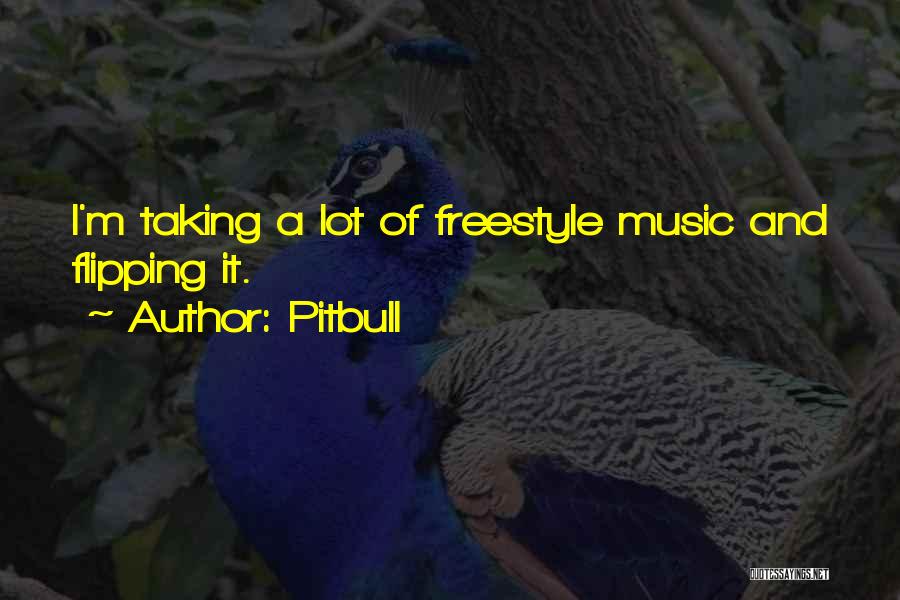 Best Freestyle Quotes By Pitbull