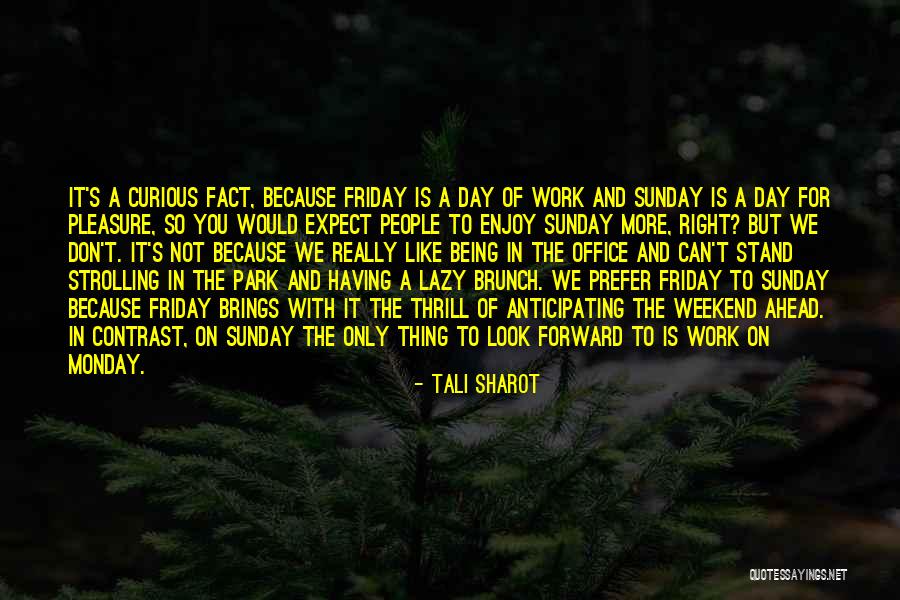 Best Friday Work Quotes By Tali Sharot