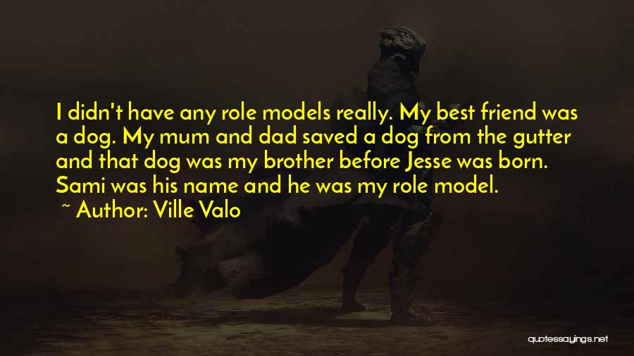 Best Friend And Brother Quotes By Ville Valo