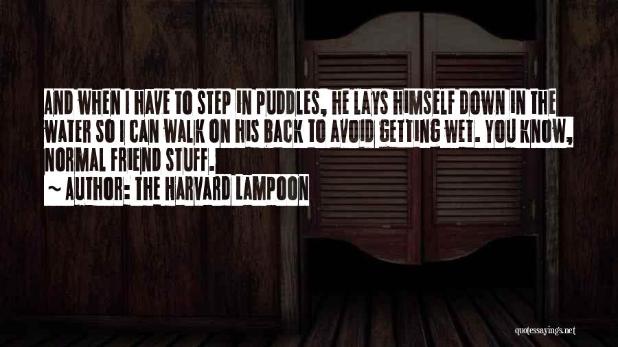 Best Friend Avoid Quotes By The Harvard Lampoon