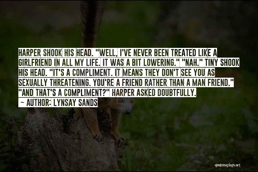 Best Friend But Not Girlfriend Quotes By Lynsay Sands