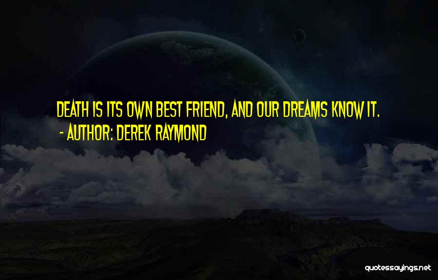 Best Friend Death Quotes By Derek Raymond