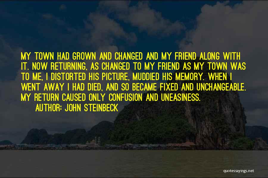 Best Friend Died Quotes By John Steinbeck