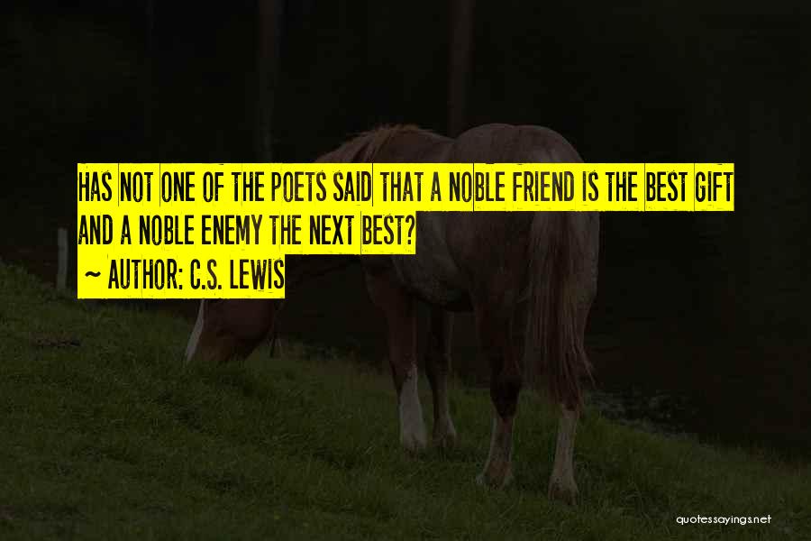 Best Friend Gift Quotes By C.S. Lewis