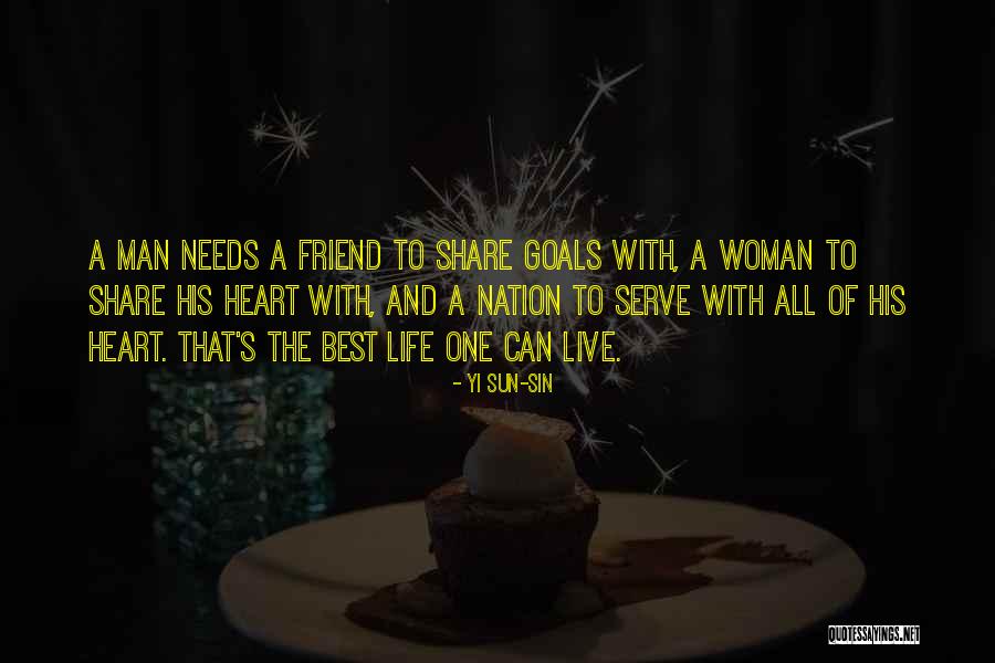 Best Friend Goals Quotes By Yi Sun-sin Best Friend Goals Quotes By Yi Sun-sin