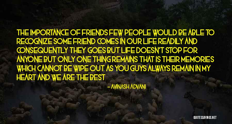 Best Friend Love My Life Quotes By Avinash Advani