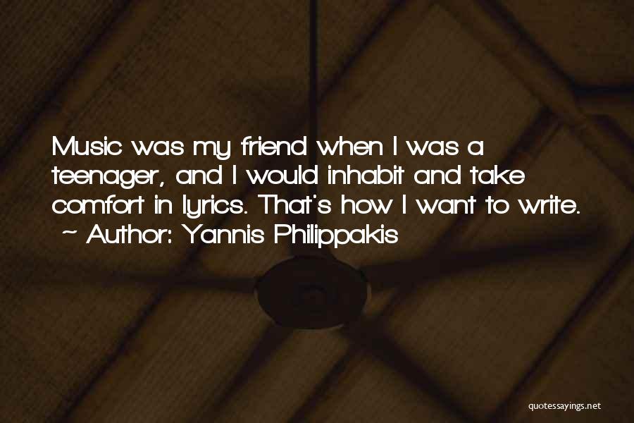 Best Friend Lyrics And Quotes By Yannis Philippakis