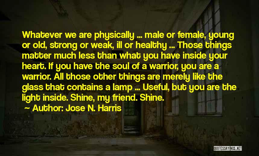 Best Friend Male Quotes By Jose N. Harris