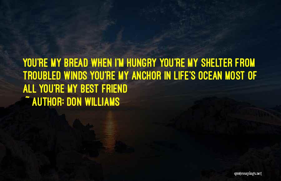 Best Friend Ocean Quotes By Don Williams