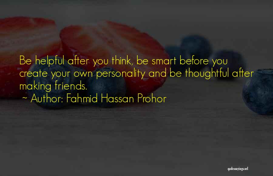 Best Friend On Her Birthday Quotes By Fahmid Hassan Prohor