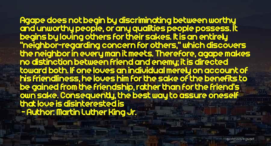 Best Friend Qualities Quotes By Martin Luther King Jr.