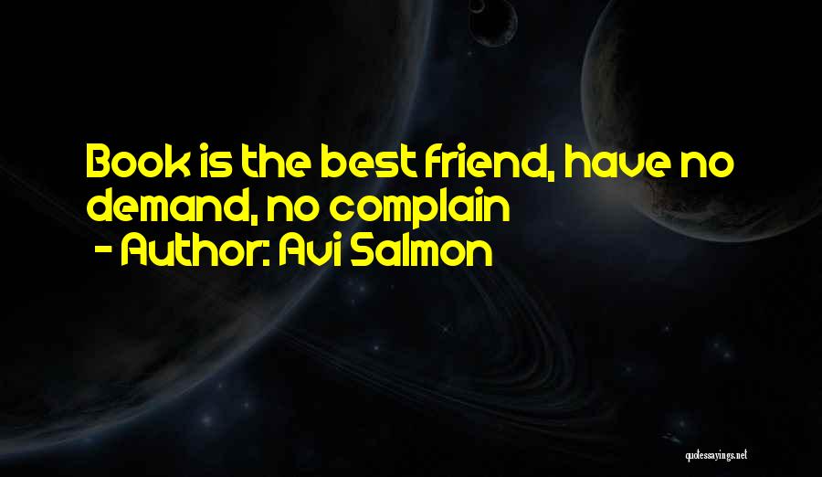 Best Friend Story Quotes By Avi Salmon