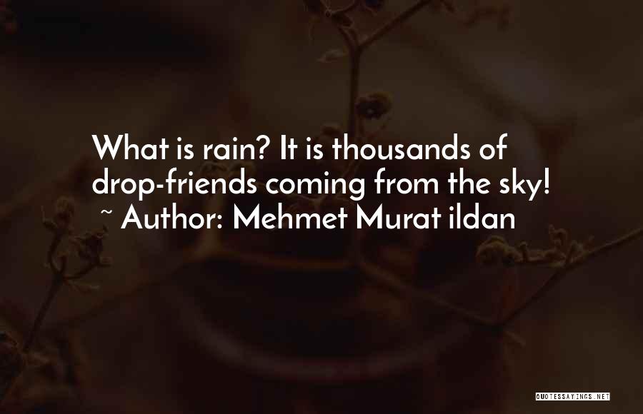 Best Friends And Rain Quotes By Mehmet Murat Ildan