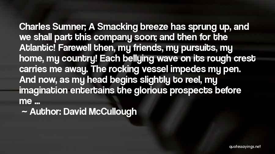 Best Friends And Traveling Quotes By David McCullough