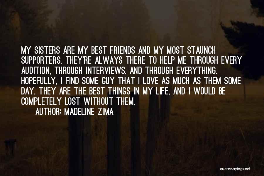 Best Friends Are Quotes By Madeline Zima