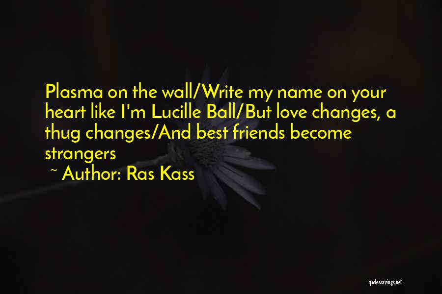 Best Friends Become Strangers Quotes By Ras Kass