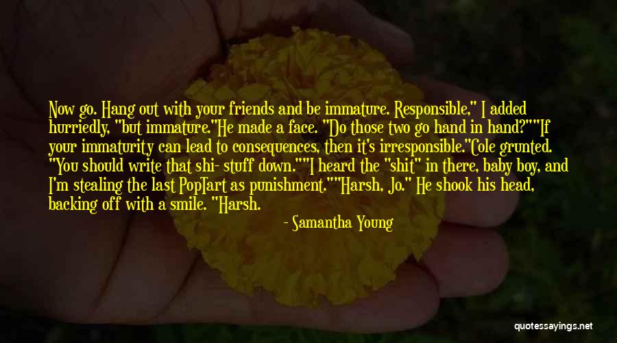 Best Friends Boy Quotes By Samantha Young