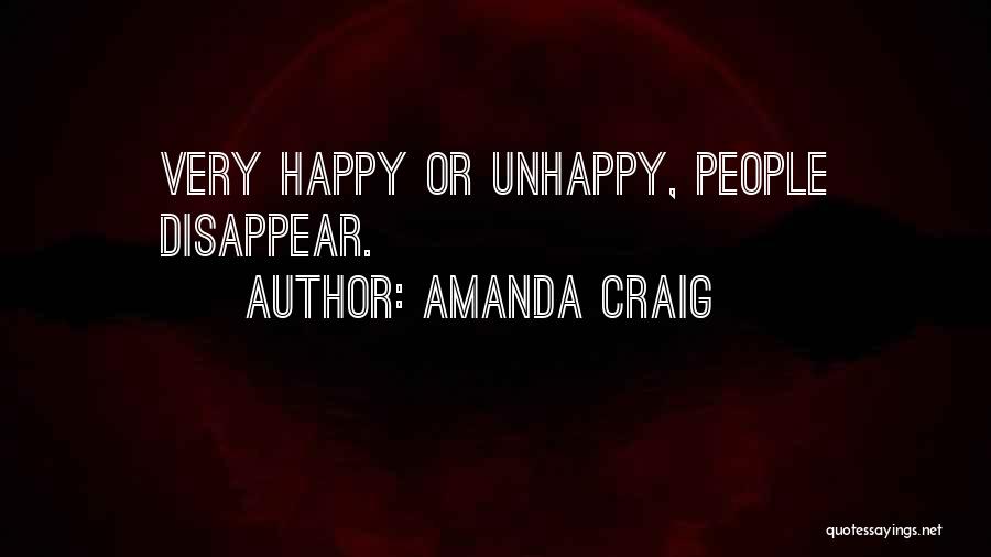 Best Friends Disappear Quotes By Amanda Craig