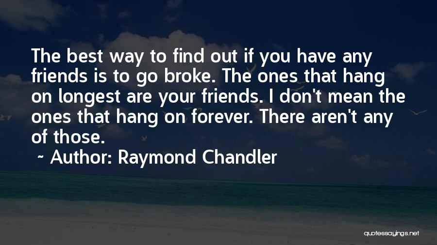 Best Friends Forever Quotes By Raymond Chandler