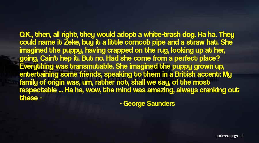 Best Friends Perfect Quotes By George Saunders