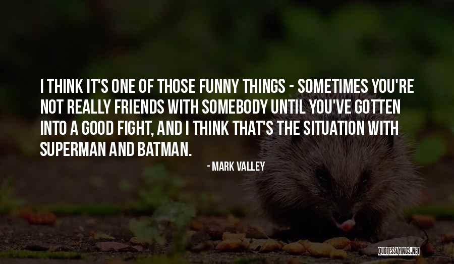 Best Funny Batman Quotes By Mark Valley