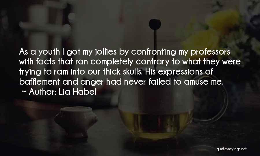 Best Funny Facts Quotes By Lia Habel