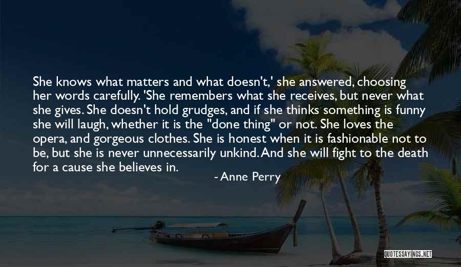 Best Funny Wisdom Quotes By Anne Perry