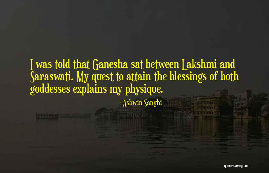 Best Ganesha Quotes By Ashwin Sanghi