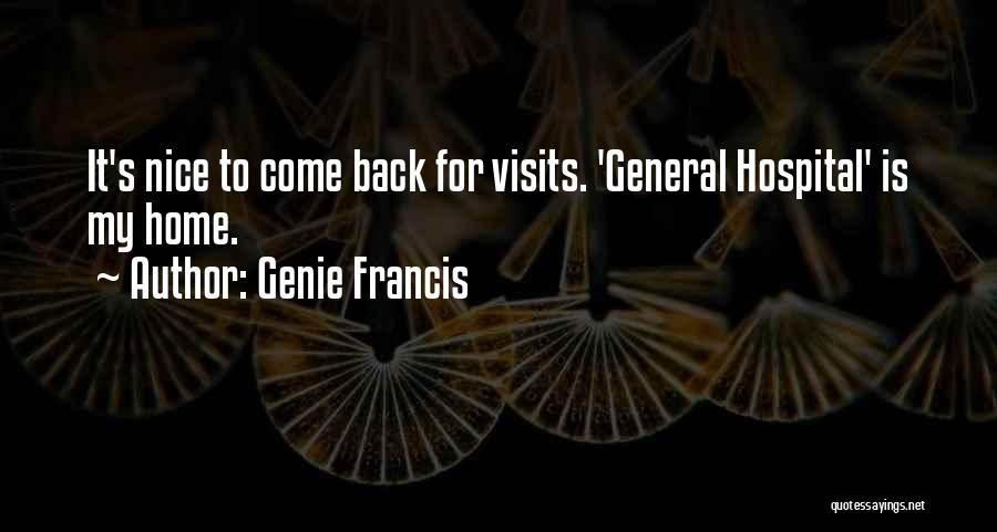 Best General Hospital Quotes By Genie Francis