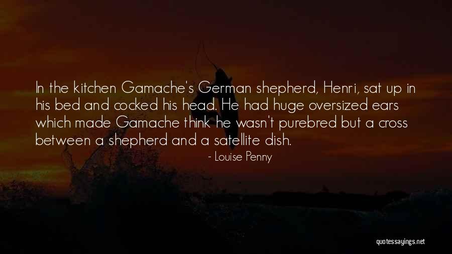 Best German Shepherd Quotes By Louise Penny Best German Shepherd Quotes By Louise Penny