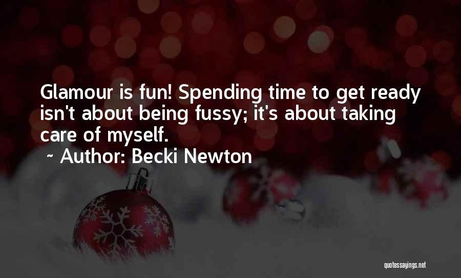 Best Glamour Quotes By Becki Newton