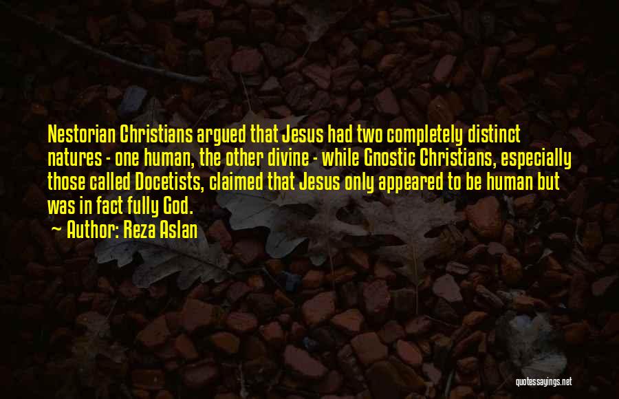 Best Gnostic Quotes By Reza Aslan