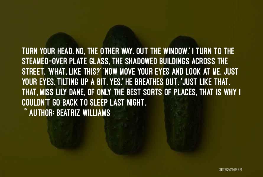 Best Go To Sleep Quotes By Beatriz Williams