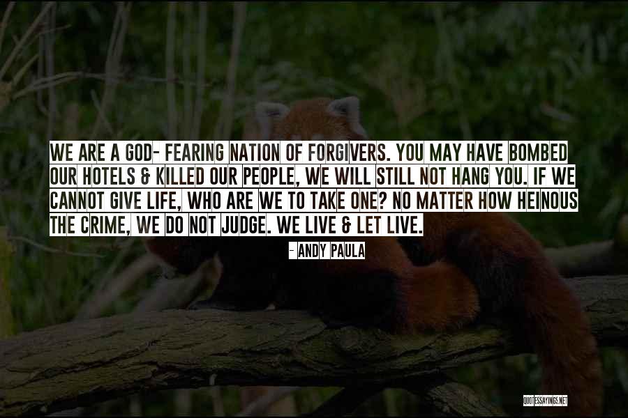 Best God Fearing Quotes By Andy Paula