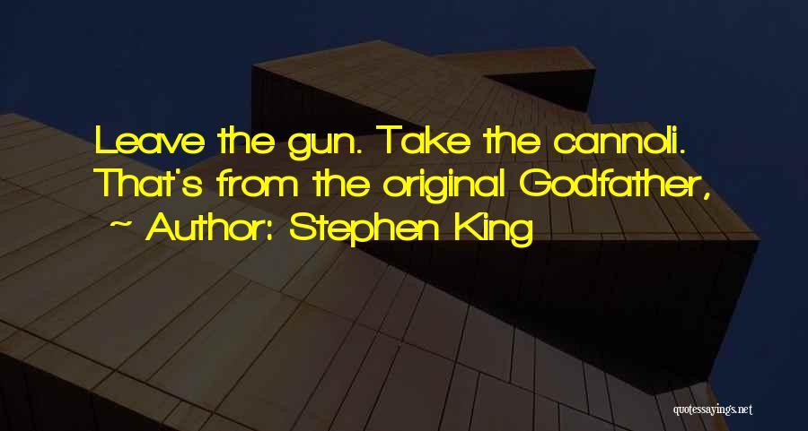 Best Godfather Quotes By Stephen King