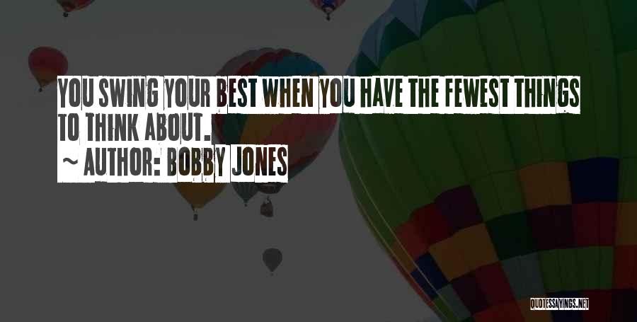 Best Golf Swing Quotes By Bobby Jones