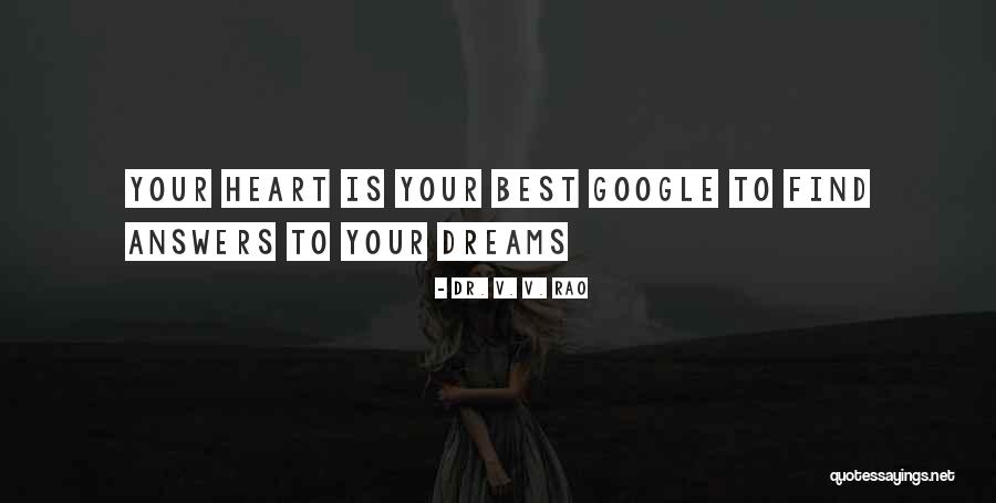 Best Google Quotes By Dr. V. V. Rao Best Google Quotes By Dr. V. V. Rao