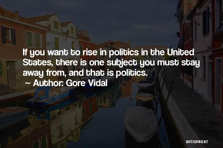 Best Gore Vidal Quotes By Gore Vidal