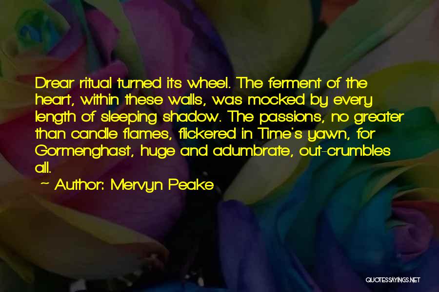 Best Gormenghast Quotes By Mervyn Peake