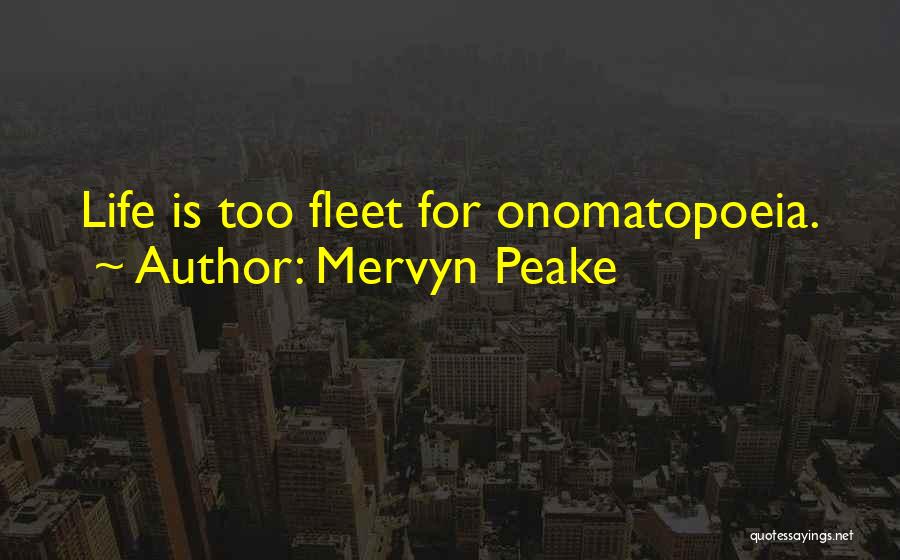 Best Gormenghast Quotes By Mervyn Peake