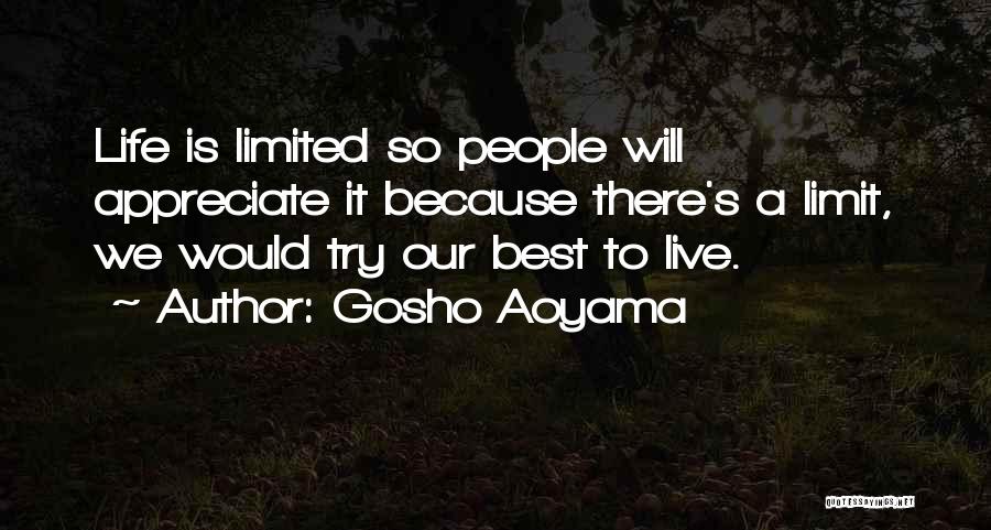 Best Gosho Quotes By Gosho Aoyama